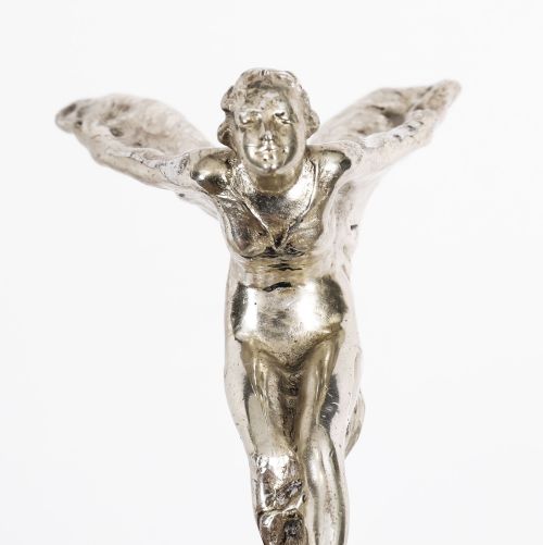 fig 2. Antique Rolls Royce Spirit of Ecstasy Mascot Signed Circa 1920