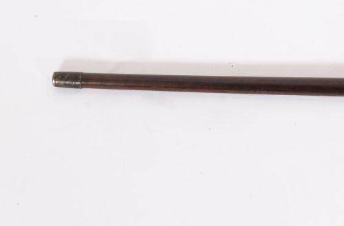ANTIQUE SILVER SNAKEWOOD WATCH OPERA CANE WALKING STICK 19TH C 87CM 342INCH - ADDITIONAL PHOTO 14