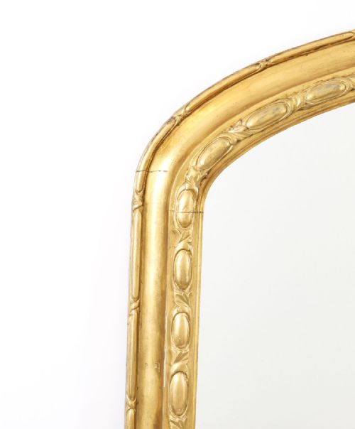 fig 2. Antique Large Victorian Giltwood Wall Mirror c.1860 168x160cm 19th C