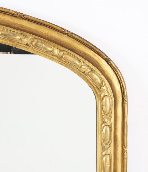 fig 3. Antique Large Victorian Giltwood Wall Mirror c.1860 168x160cm 19th C