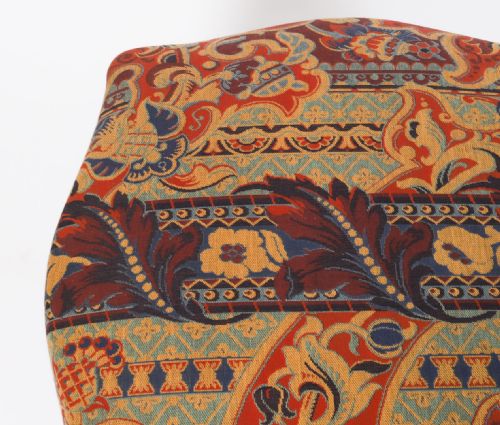 ANTIQUE PAIR LARGE FRENCH LOUIS XIV REVIVAL WALNUT STOOLS CIRCA 1880 19TH C - ADDITIONAL PHOTO 9