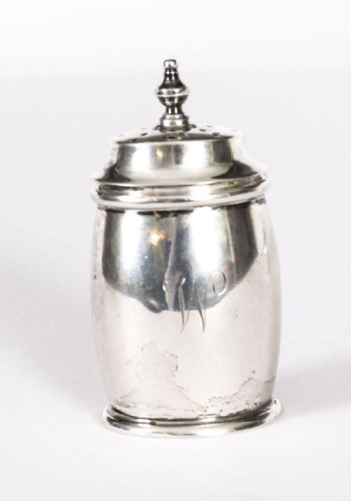 ANTIQUE GEORGE V SILVER CRUET SET WILLIAM NEALE SON 1934 - ADDITIONAL PHOTO 2
