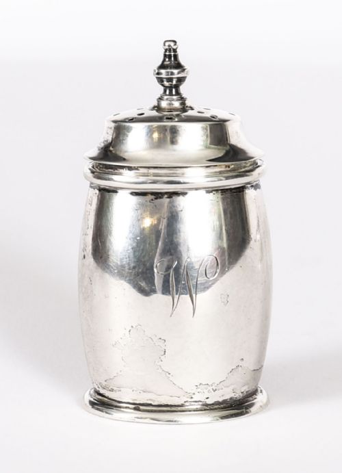 ANTIQUE GEORGE V SILVER CRUET SET WILLIAM NEALE SON 1934 - ADDITIONAL PHOTO 9