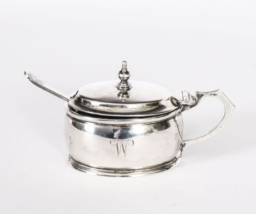 ANTIQUE GEORGE V SILVER CRUET SET WILLIAM NEALE SON 1934 - ADDITIONAL PHOTO 14