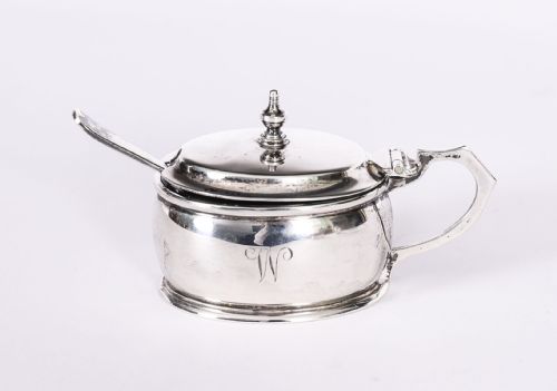 ANTIQUE GEORGE V SILVER CRUET SET WILLIAM NEALE SON 1934 - ADDITIONAL PHOTO 17