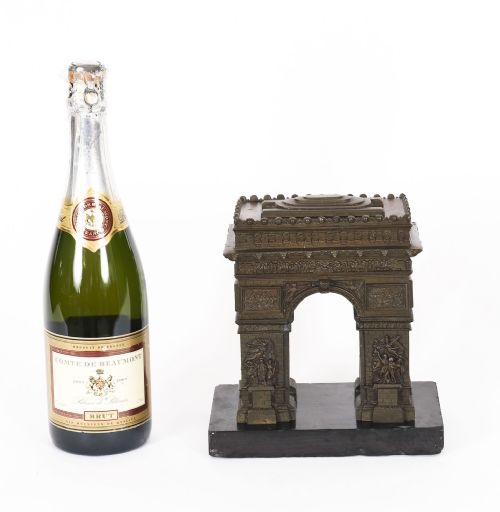 ANTIQUE FRENCH BRONZE GRAND TOUR MODEL OF THE ARC DE TRIOMPHE 19TH C - ADDITIONAL PHOTO 12
