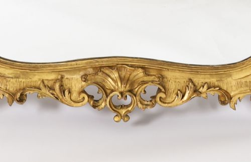 fig 6. Antique French Rococo Giltwood Wall Mirror c.1840 19th C 168 x 130cm