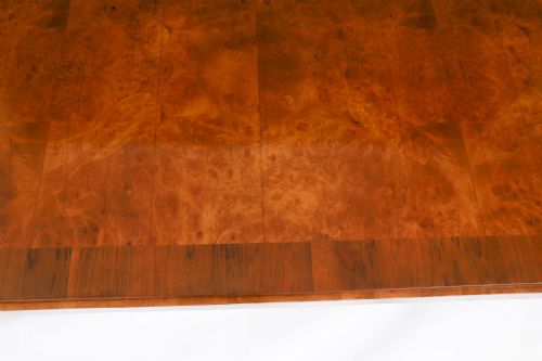 fig 4. Antique Art Deco Burr Walnut Coffee Table Circa 1920