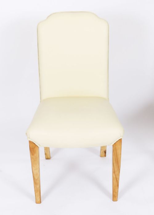 ANTIQUE SET 8 ART DECO BURR WALNUT CLOUD BACK CHAIRS EPSTEIN CIRCA 1920 - ADDITIONAL PHOTO 9