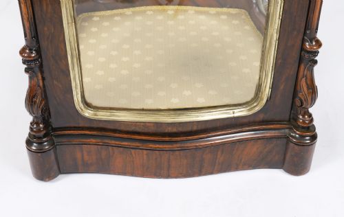 ANTIQUE ORMOLU MOUNTED VITRINE DISPLAY CABINET C1880 19TH CENTURY - ADDITIONAL PHOTO 7