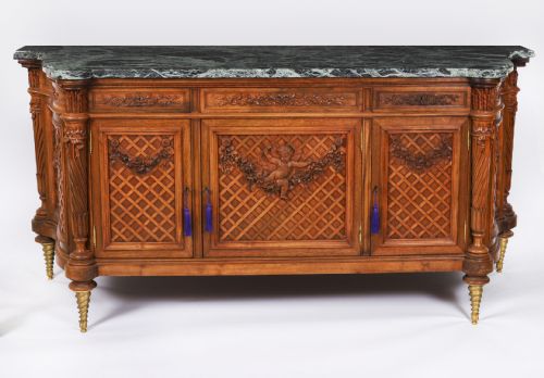Antique Important Commode / Server by Maison Grimard Paris 19th C