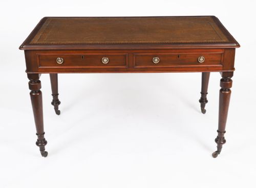 fig 1. Antique Victorian Writing Table 19th Century 122x68cm