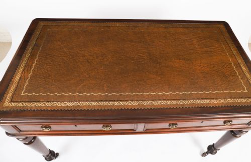fig 2. Antique Victorian Writing Table 19th Century 122x68cm