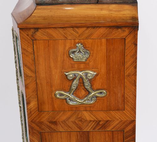 ANTIQUE FRENCH ORMOLU PIER CABINET SEVRES PLAQUES 19TH CENTURY - ADDITIONAL PHOTO 9
