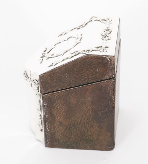 ANTIQUE EDWARDIAN STERLING SILVER PLAYING CARD BOX CASKET CIRCA 1900 - ADDITIONAL PHOTO 12