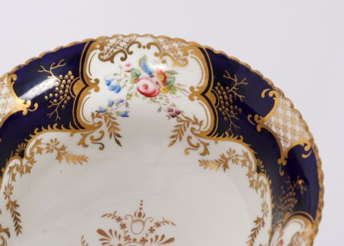 ANTIQUE COALPORT BAT WING PATTERN PORCELAIN TEA SET CIRCA 1910 - ADDITIONAL PHOTO 8
