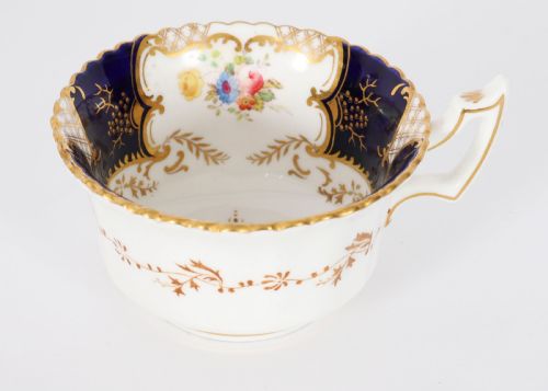 ANTIQUE COALPORT BAT WING PATTERN PORCELAIN TEA SET CIRCA 1910 - ADDITIONAL PHOTO 15