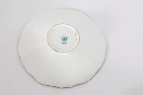 ANTIQUE COALPORT BAT WING PATTERN PORCELAIN TEA SET CIRCA 1910 - ADDITIONAL PHOTO 17