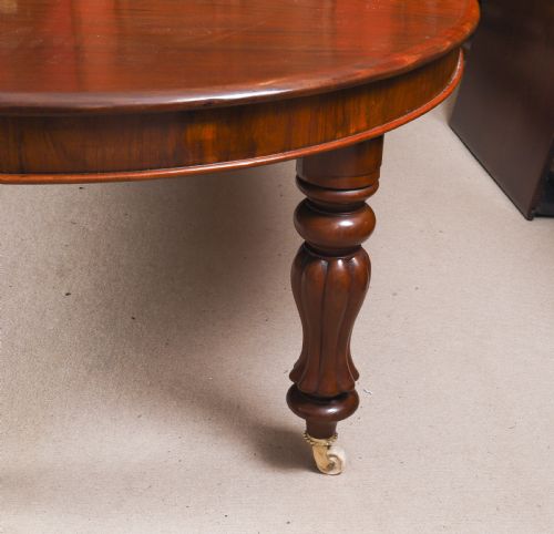 ANTIQUE 15FT GEORGE III CUBAN FLAME MAHOGANY EXTENDING DINING TABLE CIRCA 1810 - ADDITIONAL PHOTO 18