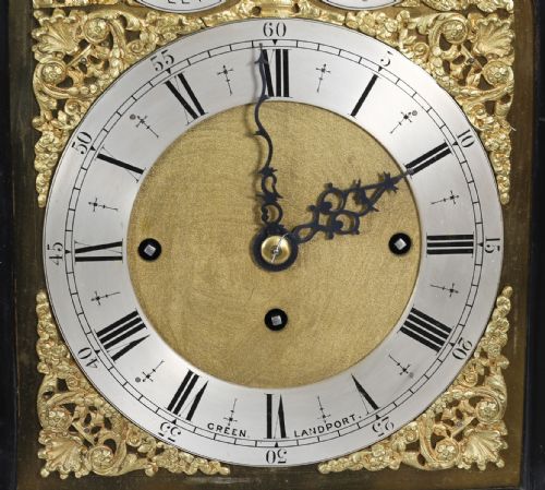 ANTIQUE ORMOLU MOUNTED EBONISED GILT BRONZE CHIMING MANTEL CLOCK C1860 - ADDITIONAL PHOTO 8