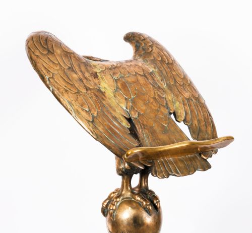 ANTIQUE SCOTTISH ECCLESIASTICAL BRASS EAGLE LECTERN GREENSIDE CHURCH 19TH C - ADDITIONAL PHOTO 11