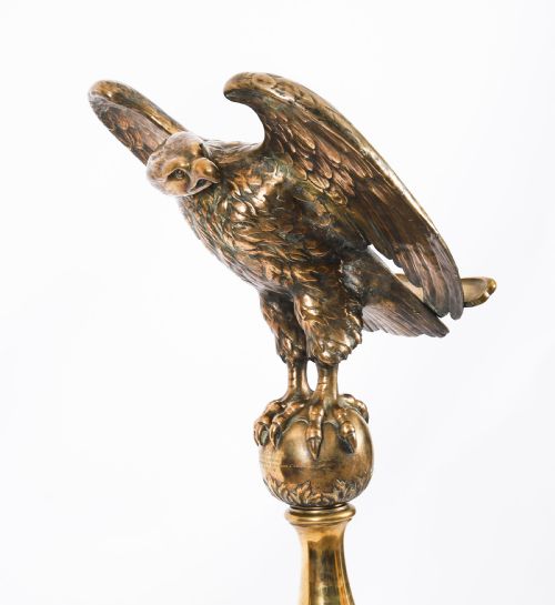 ANTIQUE SCOTTISH ECCLESIASTICAL BRASS EAGLE LECTERN GREENSIDE CHURCH 19TH C - ADDITIONAL PHOTO 14