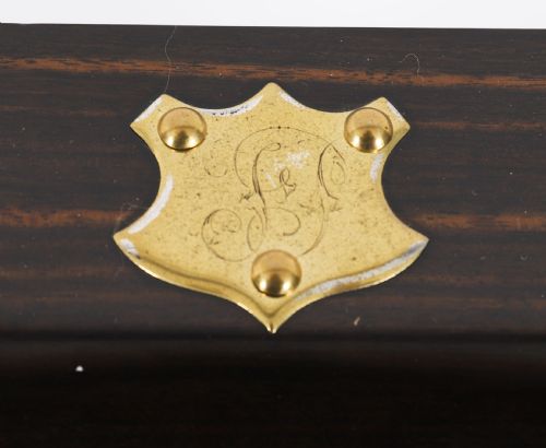 ANTIQUE COROMANDEL COMBINATION SCENT BOTTLEJEWELLERY CASKET TANTALUS 19TH C - ADDITIONAL PHOTO 3