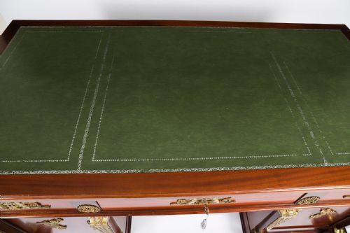 ANTIQUE FRENCH EMPIRE ORMOLU MOUNTED DESK 20TH CENTURY - ADDITIONAL PHOTO 2