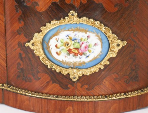 fig 2. Antique French Sevres Porcelain Ormolu Mounted Planter Jardiniere 19th Century