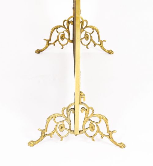 ANTIQUE FRENCH EMPIRE REVIVAL CLASSICAL TROPHIES GILT BRONZE FIRE SCREEN 19TH C - ADDITIONAL PHOTO 12