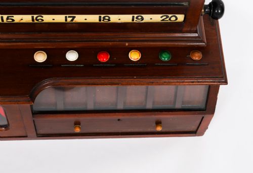 ANTIQUE VICTORIAN ATT THURSTON BILLIARD SNOOKER AND LIFE POOL SCOREBOARD 19THC - ADDITIONAL PHOTO 6