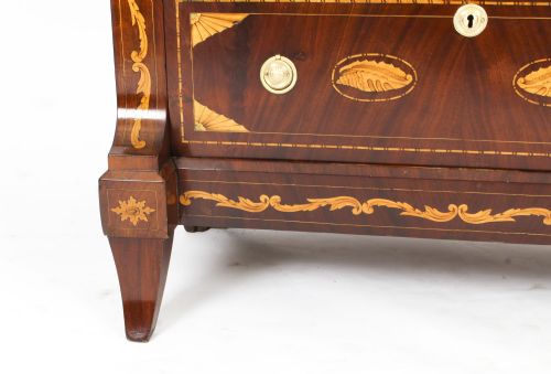 ANTIQUE DUTCH MARQUETRY CHEST DRAWERS 19TH CENTURY - ADDITIONAL PHOTO 7