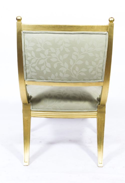 ANTIQUE REGENCY REVIVAL GILTWOOD ARMCHAIR 20TH C - ADDITIONAL PHOTO 10