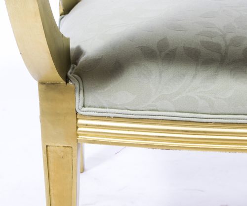 ANTIQUE REGENCY REVIVAL GILTWOOD ARMCHAIR 20TH C - ADDITIONAL PHOTO 11