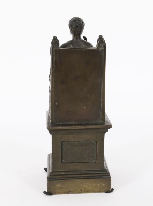 ANTIQUE ITALIAN GRAND TOUR PATINATED BRONZE SCULPTURE OF ST PETER 19TH CENTURY - ADDITIONAL PHOTO 8