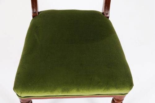ANTIQUE SET 6 REGENCY PERIOD DINING CHAIRS C1820 19TH CENTURY - ADDITIONAL PHOTO 5