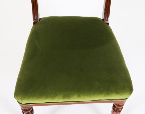 ANTIQUE SET 6 REGENCY PERIOD DINING CHAIRS C1820 19TH CENTURY - ADDITIONAL PHOTO 6