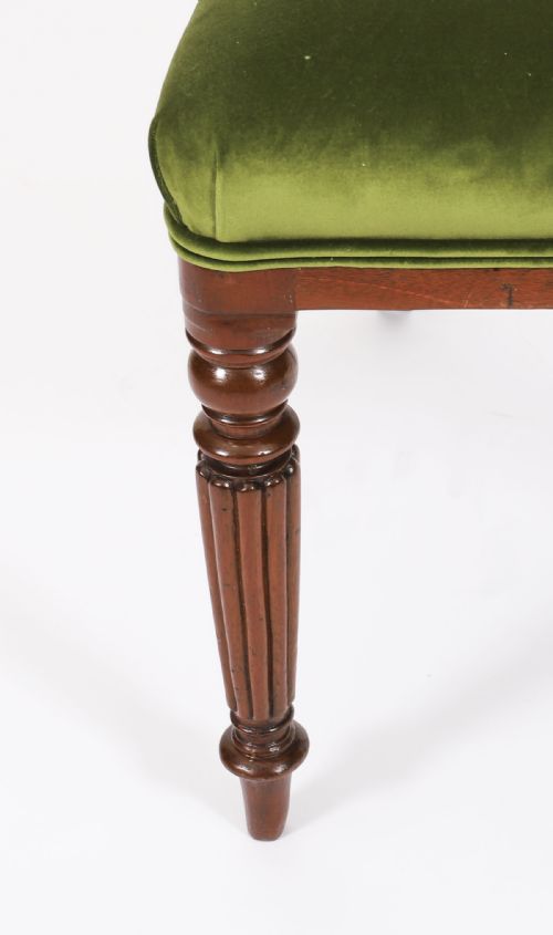 ANTIQUE SET 6 REGENCY PERIOD DINING CHAIRS C1820 19TH CENTURY - ADDITIONAL PHOTO 9