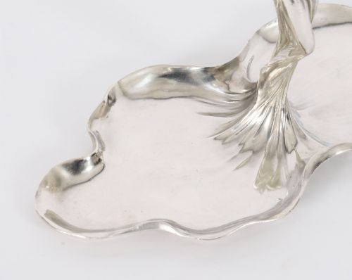 fig 6. Antique German WMF Silver Plated Sweets / Visiting Card / Key/ Tray Circa 1900