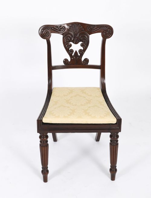 ANTIQUE SET 12 IRISH REGENCY BAR BACK DINING CHAIRS C1825 19TH C - ADDITIONAL PHOTO 3