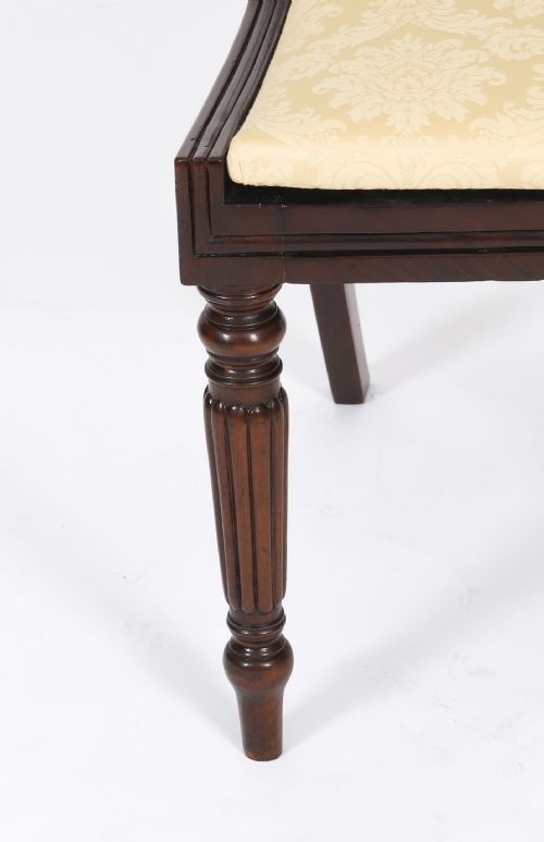 ANTIQUE SET 12 IRISH REGENCY BAR BACK DINING CHAIRS C1825 19TH C - ADDITIONAL PHOTO 8