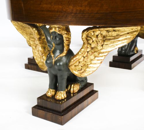 ANTIQUE MALACHITE AND WALNUT PATINATED BRONZE COFFEE TABLE 20TH C - ADDITIONAL PHOTO 7