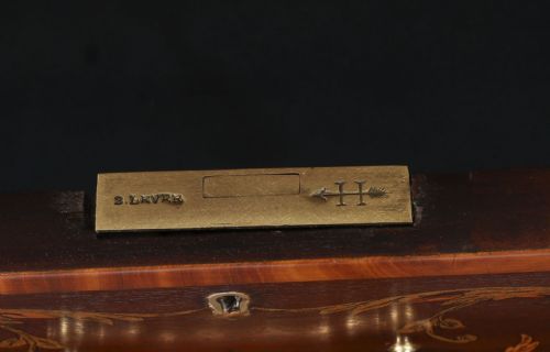 ANTIQUE EARLY GEORGE II INLAID MAHOGANY SECRETAIRE CHEST C1760 - ADDITIONAL PHOTO 12