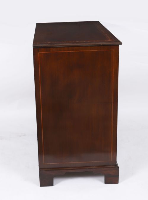 ANTIQUE EARLY GEORGE II INLAID MAHOGANY SECRETAIRE CHEST C1760 - ADDITIONAL PHOTO 17