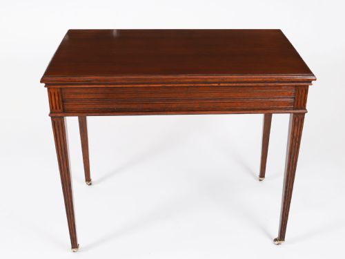 fig 7. Antique French Oak Games Roulette Table 19th Century