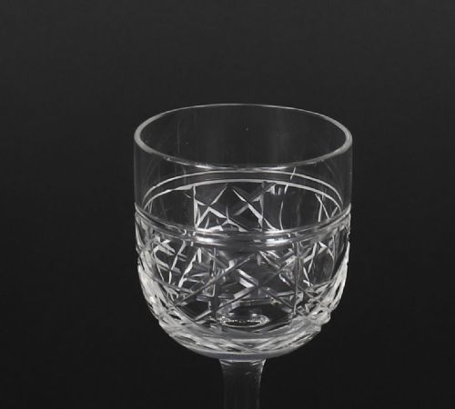 ANTIQUE THREE CUT CRYSTAL DECANTER INLAID MAHOGANY TANTALUS GAMES 19TH C - ADDITIONAL PHOTO 11