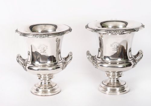ANTIQUE PAIR OLD SHEFFIELD GEORGE III WINE COOLERS CIRCA1780 18TH C - ADDITIONAL PHOTO 19
