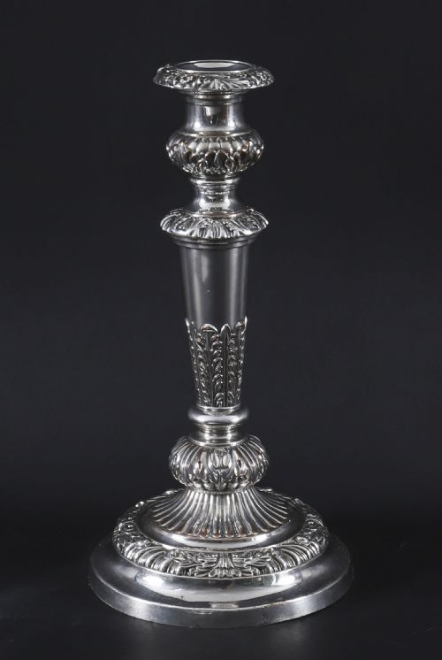 ANTIQUE PAIR LARGE GEORGE III THREE LIGHT CANDELABRA BY MATTHEW BOULTON 18TH C - ADDITIONAL PHOTO 14
