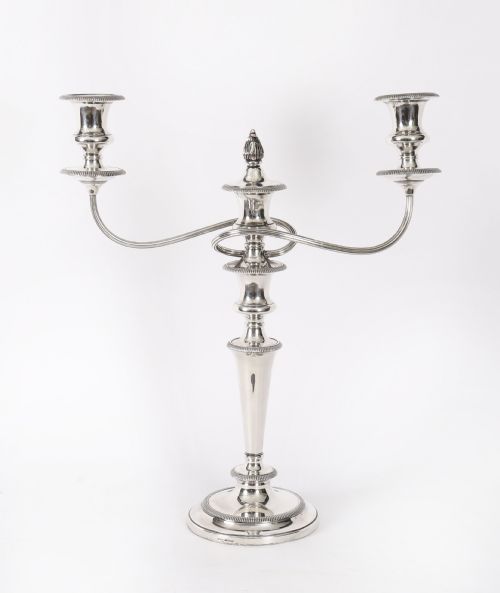 ANTIQUE PAIR VICTORIAN 3LIGHT CANDELABRA GARRARD CO C1880 - ADDITIONAL PHOTO 16