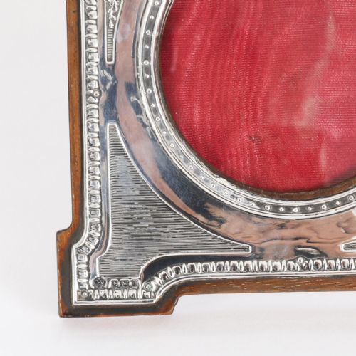 ANTIQUE PAIR STERLING SILVER PHOTO FRAMES MAPPIN BROS 1907 25X18CM - ADDITIONAL PHOTO 14